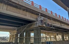 پیشرفت ۶۷ درصدی پروژه مقاوم سازی، بهسازی و مرمت پل “آجی چای”