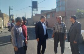 تاکید فرماندار ملکان بر لزوم رعایت استانداردهای فنی در اجرای پروژه‌های عمرانی