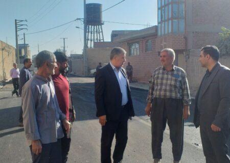 تاکید فرماندار ملکان بر لزوم رعایت استانداردهای فنی در اجرای پروژه‌های عمرانی