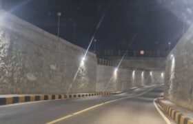 پایان خاموشی های شبانه/زیرگذر دولت آباد مرند روشن شد