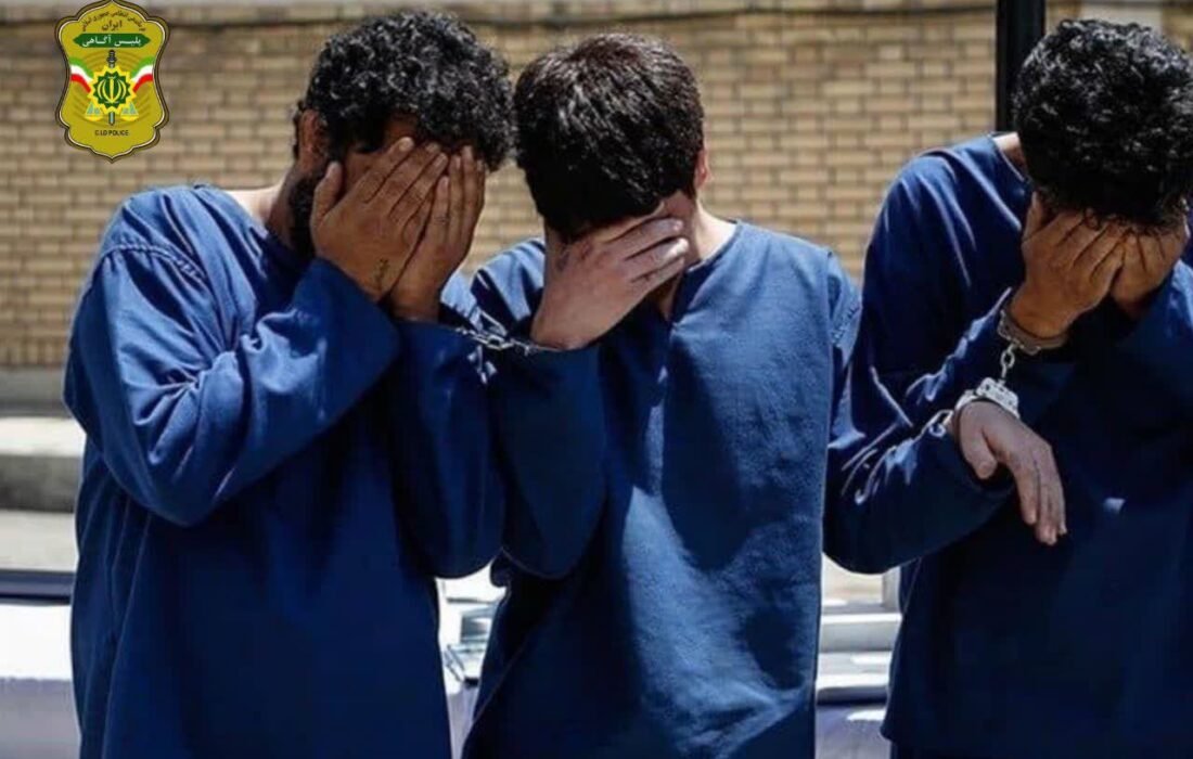 بازداشت دزد و مالخران داخل خودرو با ۶۵فقره سرقت در تبریز