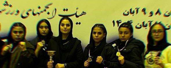 ۴مدال طلا و ۳ مدال نقره حاصل بانوان کیک بوکسینگ کار مرندی در مسابقات کشوری