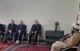 دیدار ستاد عتبات عالیات تبریز با امام‌جمعه و ریاست آموزش‌وپرورش خسروشاه