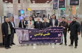 دارنده مدال طلای مسابقات پاراآسیایی جودو وارد تبریز شد