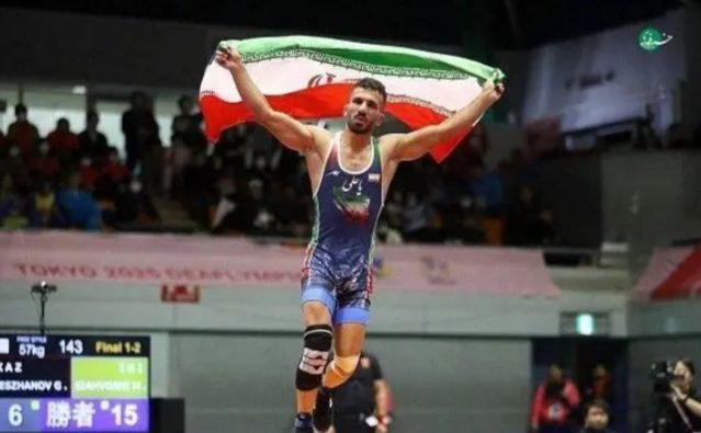 بیست و چهارمین مدال برای کاروان ورزش ایران/ محمد سیاهوشی به طلا رسید