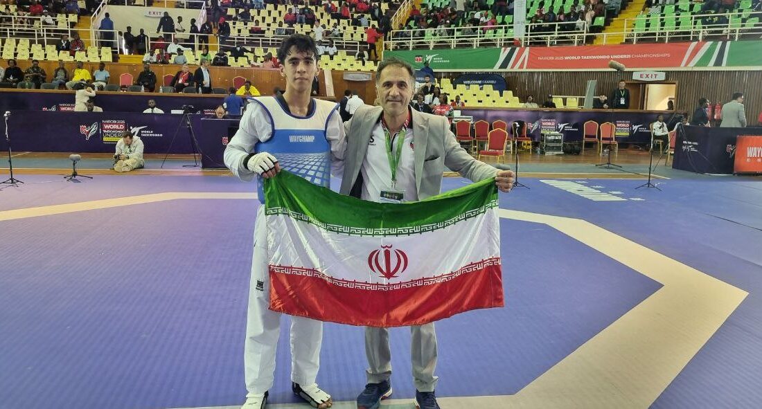 رادین زینالی در کنیا طلایی شد