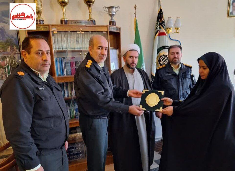 مراسم تجلیل از پرسنل نسوان فرماندهی انتظامی شهرستان هشترود