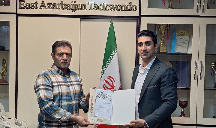 داود حسینی رئیس هیأت تکواندو شهرستان جلفا شد