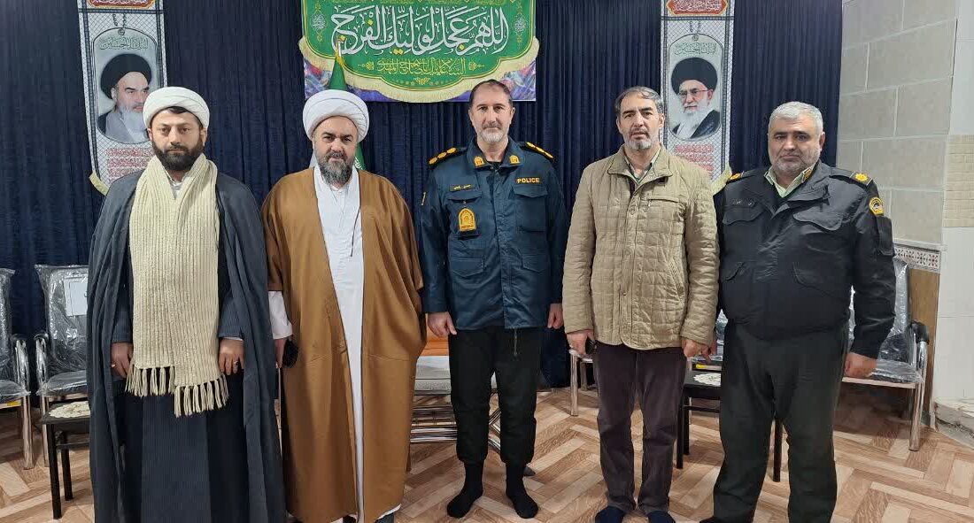 دیدار فرمانده انتظامی شهرستان میانه با امام جمعه ترکمانچای
