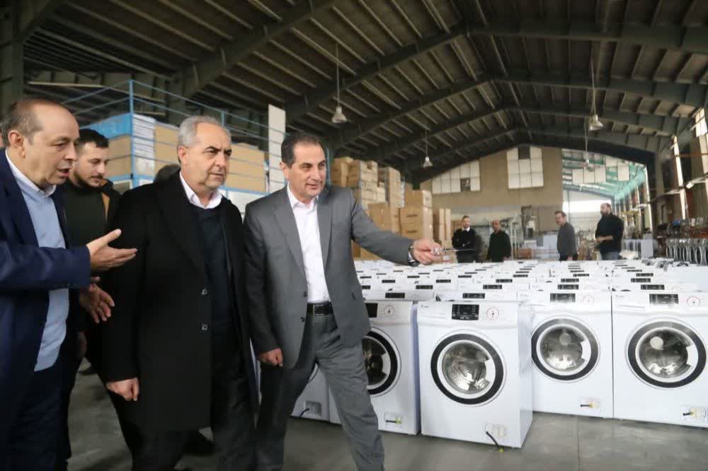 بازدید استاندار آذربایجان شرقی از شرکت الماس آذر سهند