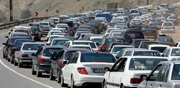 ترافیک سنگین شبانه جاده چالوس را یکطرفه کرد