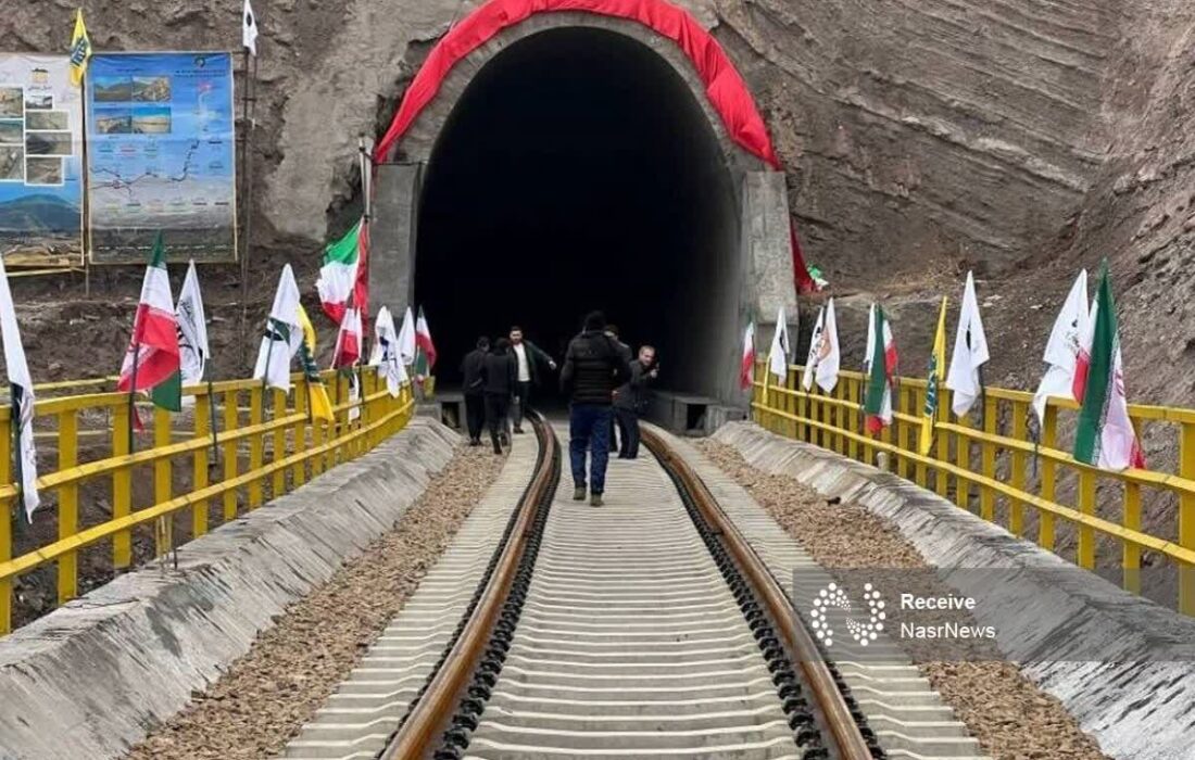سوت قطار در «بام ایران» پیچید؛ پایان ۲۰ سال انتظار با افتتاح راه‌آهن اردبیل-میانه