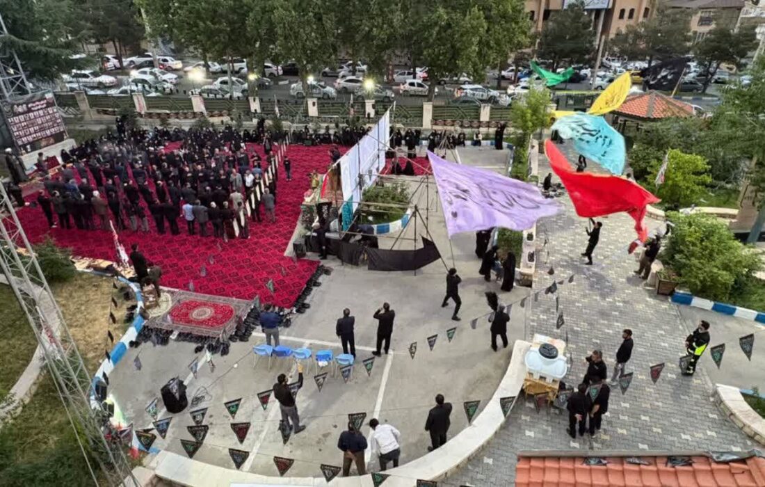 برگزاری آیین سوگواری حضرت اباعبدالله الحسین (ع) در فرمانداری ارومیه