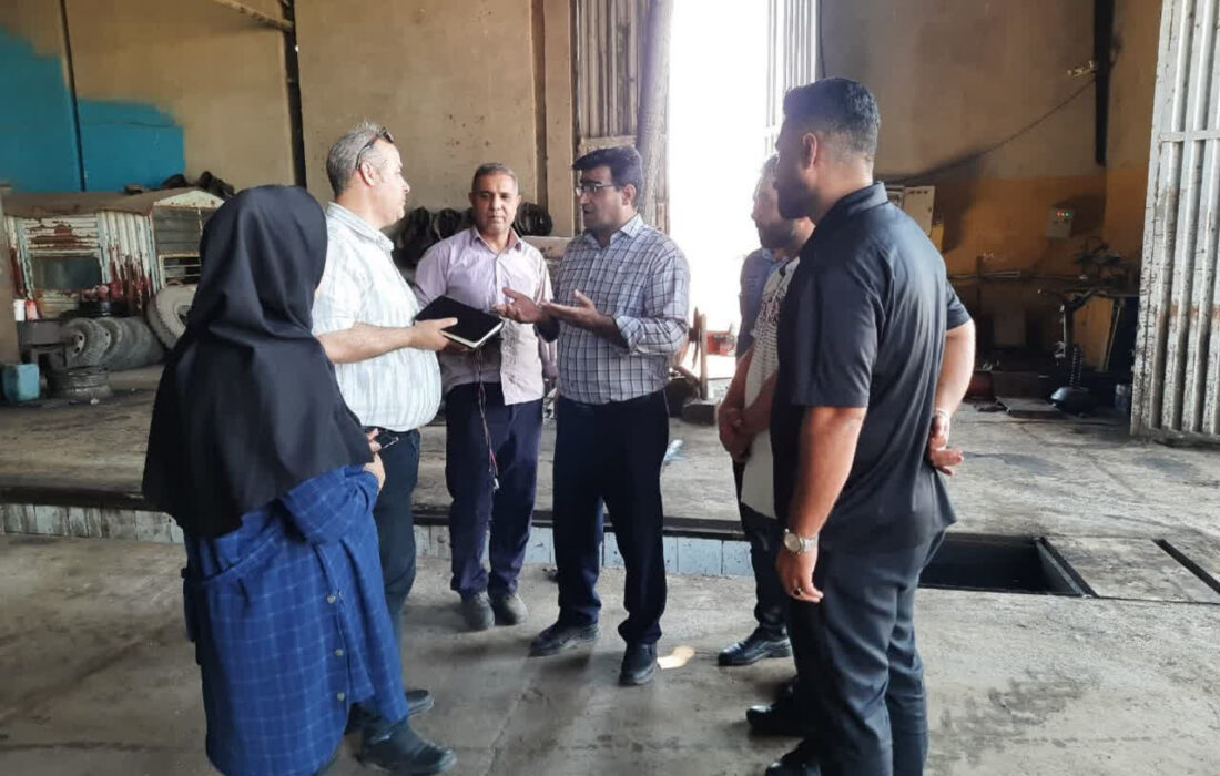 بازدید تخصصی انجمن HSE از سایت‌های عملیاتی