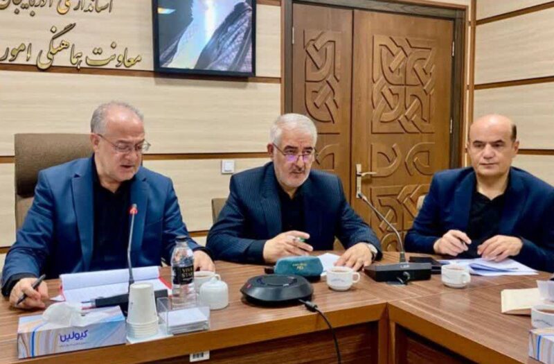 جلسه ستاد تسهیل و رفع موانع تولید استان؛ پیگیری موانع تولید با حضور فرماندار تبریز