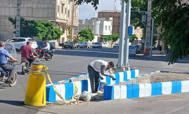مرند در حال تغییر چهره است؛ رنگ‌ها به خیابان‌های این شهر بازمی‌گردند