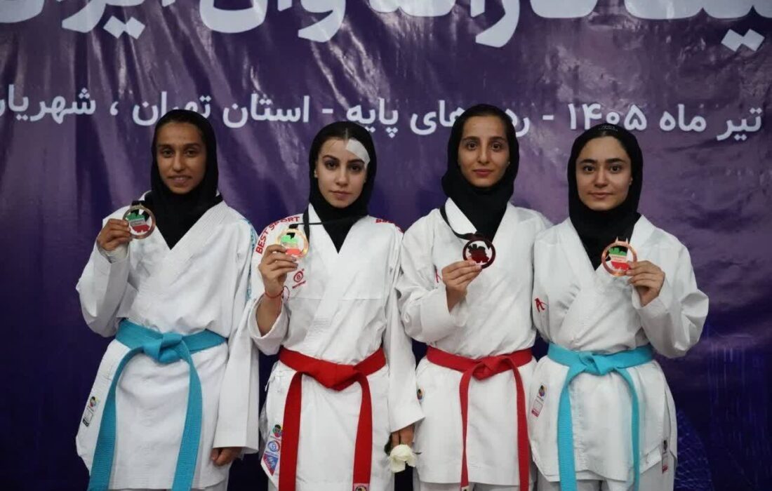 مدال طلای وزن ۵۰ کیلوگرم زیر ۲۱ سال به نام اسرا کاملی رقم خورد