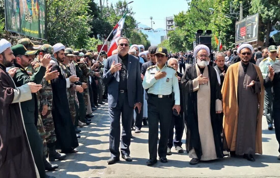 میثاقِ بی‌کلام؛ هم‌صدایی مردم و مسئولان مرند در سوگ بزرگترین زخم تاریخ