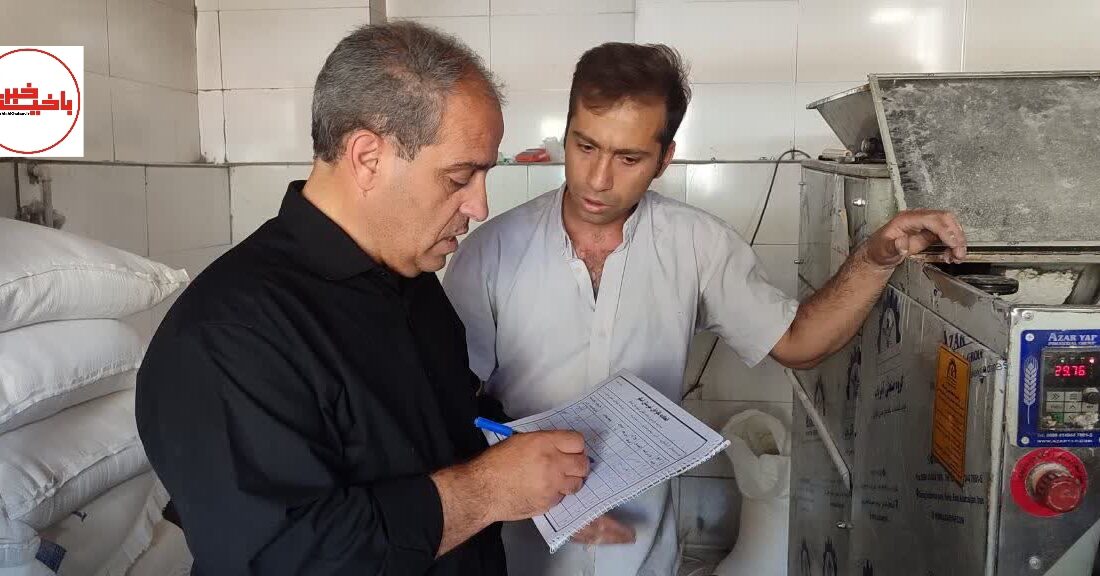 نظارت بر سفره شهروندان اسکو؛ بازرسی میدانی از نانوایی‌های بخش مرکزی