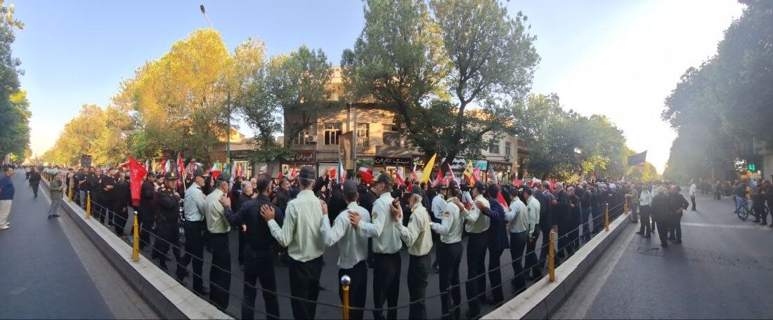از نگاه مأموران امنیت؛ وقتی عزای خیابانی به مرزی از حماسه و اقتدار بدل شد**