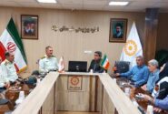دیدار فرمانده انتظامی میانه با رئیس اداره بهزیستی؛ تأکید بر همکاری‌های مشترک در هفته بهزیستی