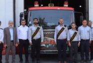 در خدمت زائران؛ سفر آتش‌نشانان مرند به قلب مسیر اربعین در مرز تمرچین
